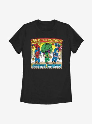 Marvel Avengers Halloween Kids Womens T-Shirt