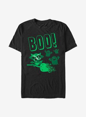 Marvel Guardians Of The Galaxy Boo Rocket T-Shirt