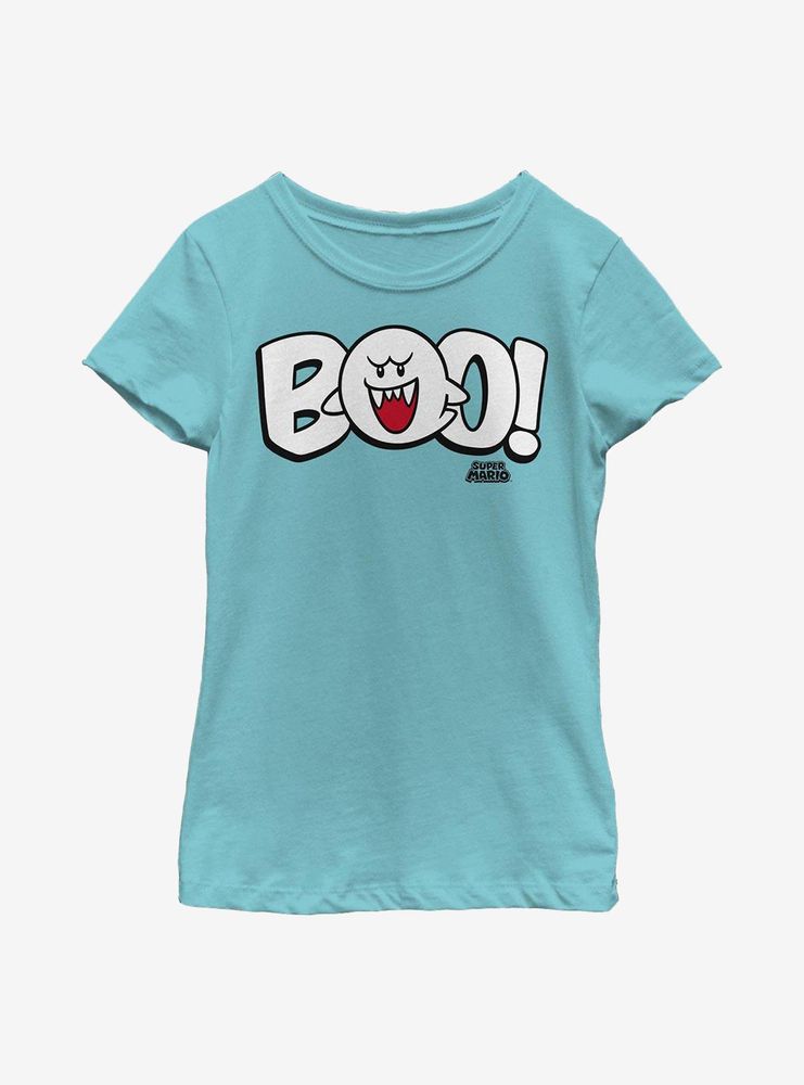 Nintendo Mario Boo Youth Girls T-Shirt