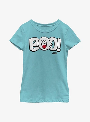 Nintendo Mario Boo Youth Girls T-Shirt