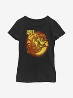 Nintendo Mario Pumpkin Logo Youth Girls T-Shirt