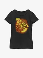 Nintendo Mario Pumpkin Logo Youth Girls T-Shirt