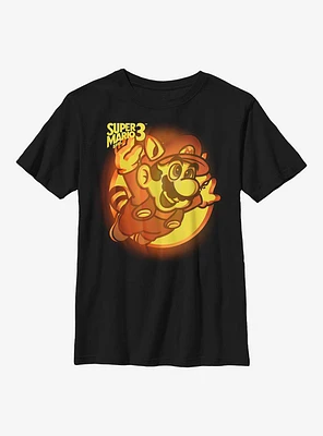 Nintendo Mario Pumpkin Logo Youth T-Shirt