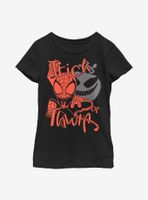 Marvel Spider-Man Trick Or Thwip Youth Girls T-Shirt