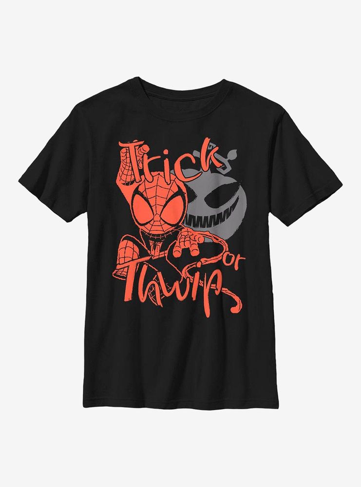 Marvel Spider-Man Trick Or Thwip Youth T-Shirt