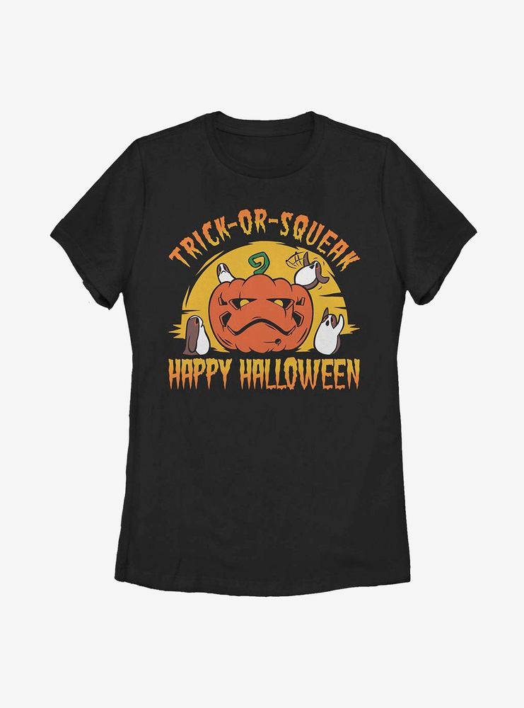 Star Wars Trick Or Squeak Womens T-Shirt