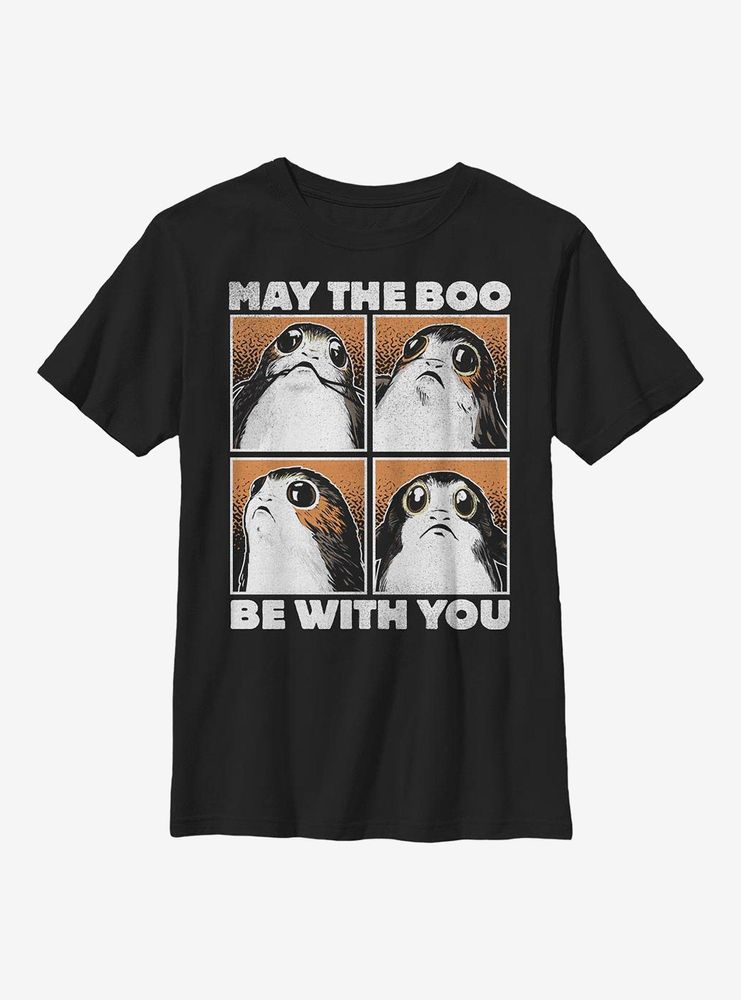 Star Wars Boo Porg Youth T-Shirt