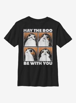 Star Wars Boo Porg Youth T-Shirt