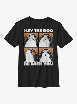 Star Wars Boo Porg Youth T-Shirt
