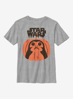 Star Wars Porg Pumpkin Youth T-Shirt