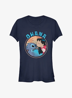 Disney Lilo & Stitch And Ohana Girls T-Shirt