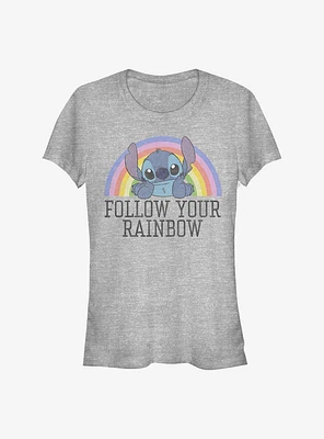 Disney Lilo & Stitch Rainbow Girls T-Shirt