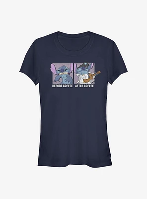 Disney Lilo & Stitch Coffee Girls T-Shirt