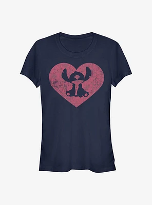 Disney Lilo & Stitch Heart Girls T-Shirt