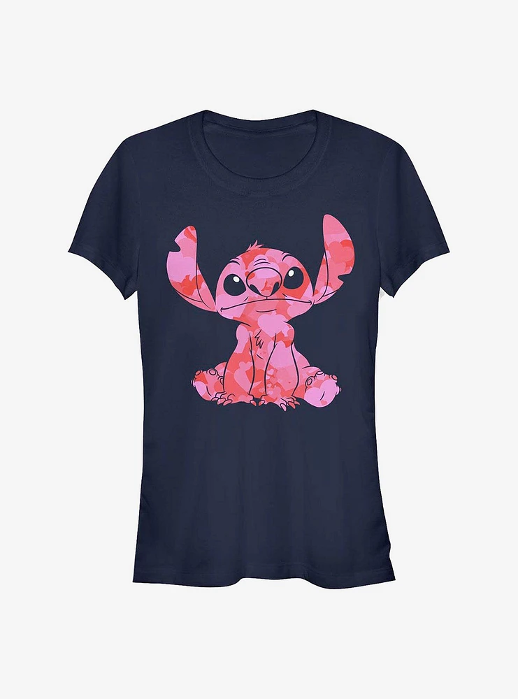 Disney Lilo & Stitch Heart Fill Girls T-Shirt