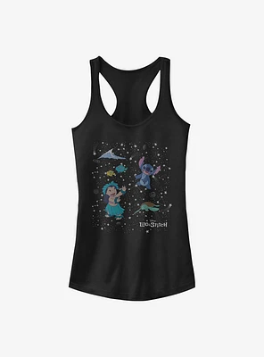 Disney Lilo & Stitch Constelation Girls Tank