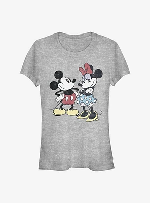 Disney Mickey Mouse Minnie Retro Girls T-Shirt