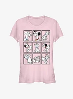 Disney 101 Dalmatians Dalmatian Box Up Girls T-Shirt