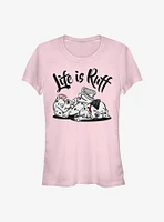 Disney 101 Dalmatians Life Is Ruff Girls T-Shirt
