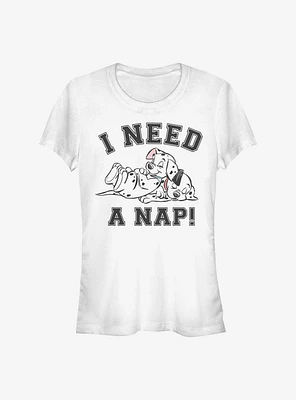 Disney 101 Dalmatians Nap Girls T-Shirt