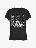 Disney 101 Dalmatians One Oh Spots Girls T-Shirt