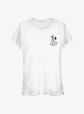 Disney 101 Dalmatians Patch Line Girls T-Shirt