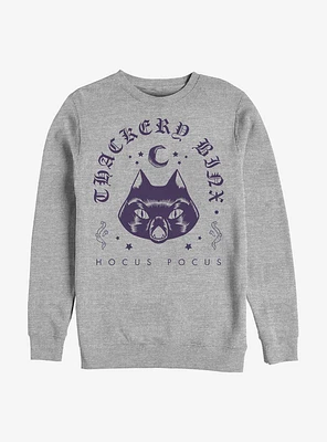 Disney Hocus Pocus Binx Tombstone Crew Sweatshirt