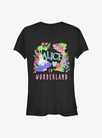 Disney Alice Wonderland Neon Girls T-Shirt
