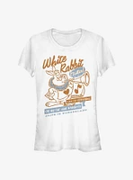 Disney Alice Wonderland Girls T-Shirt Rabbit