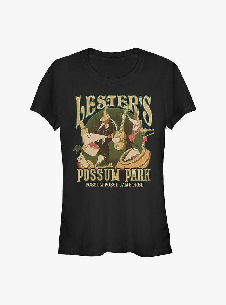 Disney A Goofy Movie Lesters Possum Park Girls T-Shirt