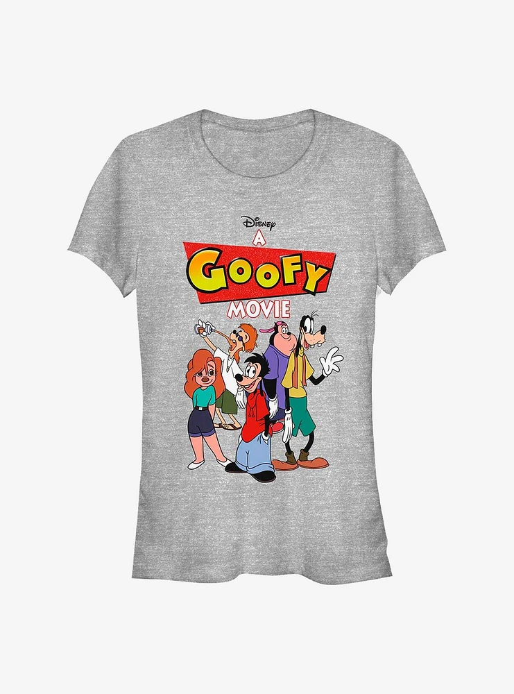 Disney A Goofy Movie Logo Group Girls T-Shirt