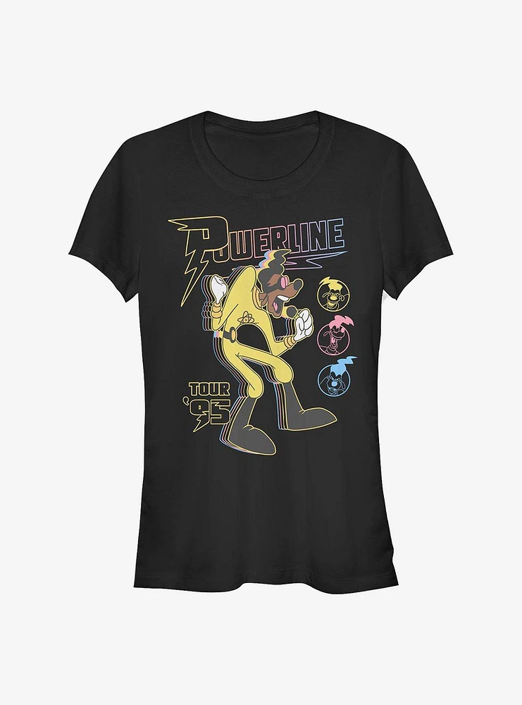 Disney A Goofy Movie Powerline Tour Girls T-Shirt