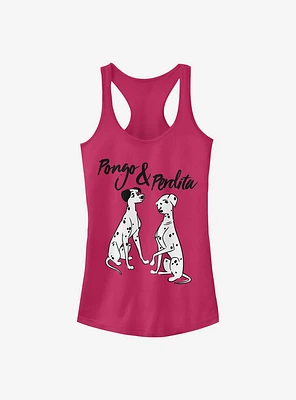 Disney 101 Dalmatians Pongo And Perdita Girls Tank