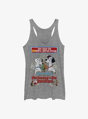 Disney 101 Dalmatians Vintage Poster Girls Tank