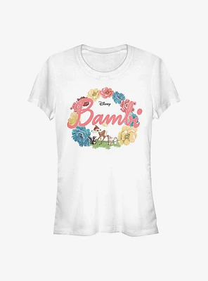 Disney Bambi Flowers Girls T-Shirt