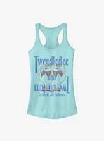 Disney Alice Wonderland Tweedles Girls Tank