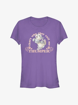 Disney Bambi Call Me Thumper Girls T-Shirt