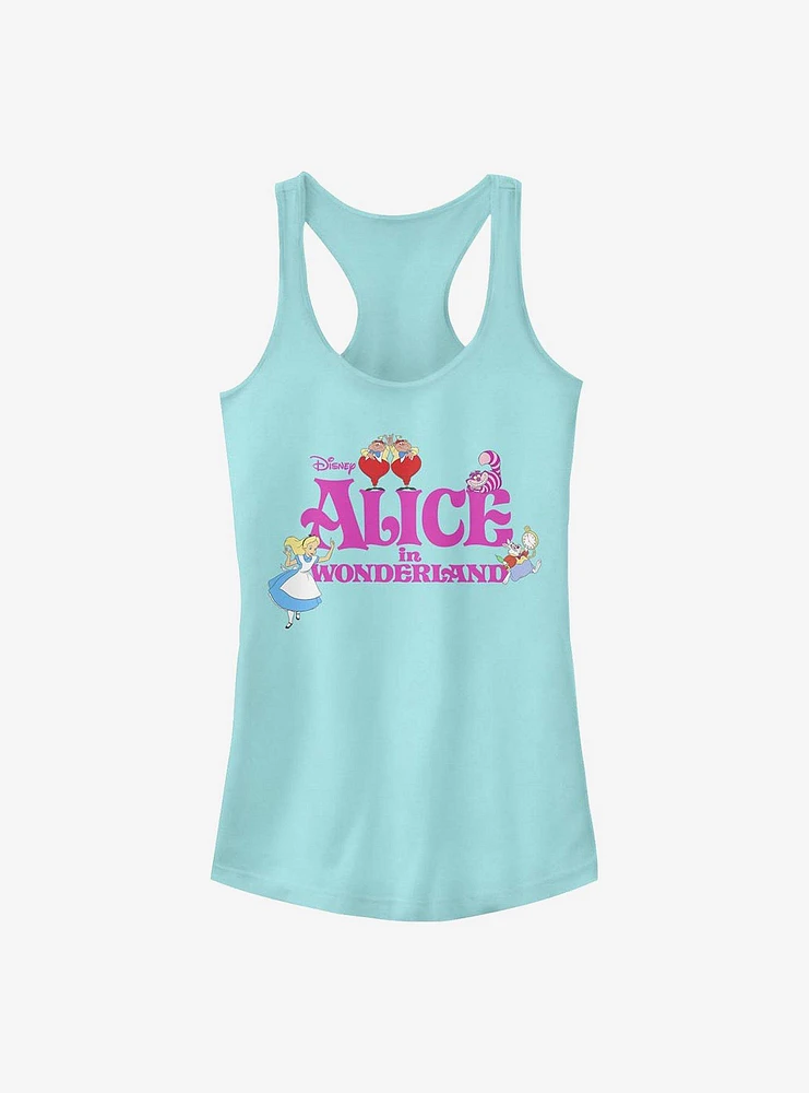 Disney Alice Wonderland Girls Tank