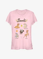 Disney Bambi Textbook Girls T-Shirt