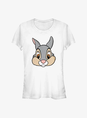 Disney Bambi Thumper Big Face Girls T-Shirt
