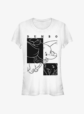 Disney Dumbo Contrast Girls T-Shirt