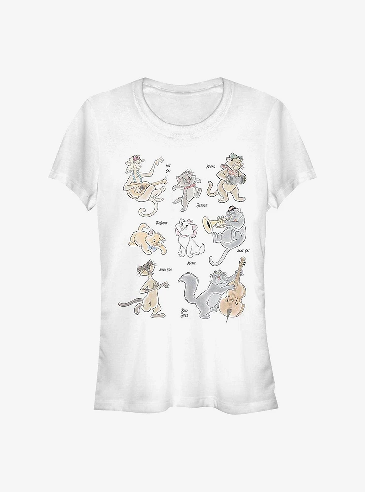 Disney The Aristocats Group Girls T-Shirt