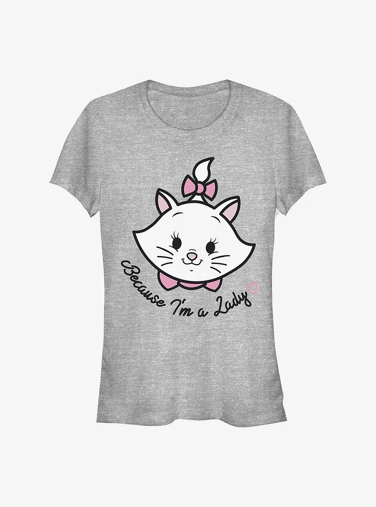 Disney The Aristocats Because I'm A Lady Girls T-Shirt