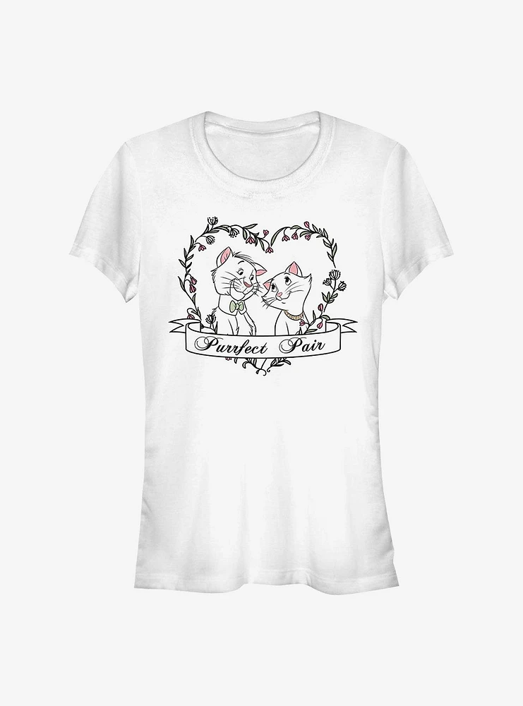 Disney The Aristocats Duchess And O'Malley Purrfect Girls T-Shirt