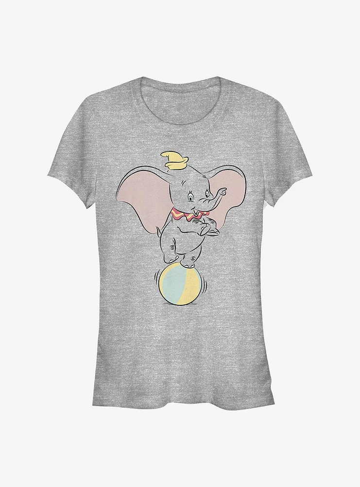 Disney Dumbo Ball Pose Girls T-Shirt