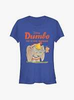 Disney Dumbo Classic Art Girls T-Shirt