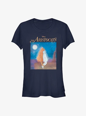 Disney The Aristocats Night Sky Stars Girls T-Shirt