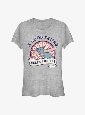 Disney Dumbo Friends Help You Fly Girls T-Shirt