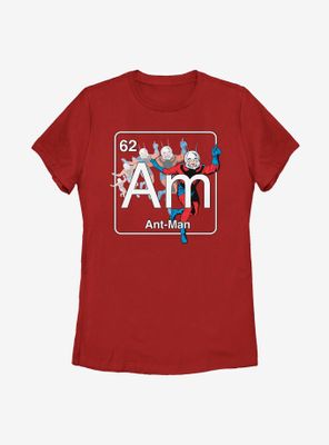 Marvel Ant-Man Periodic Antman Womens T-Shirt