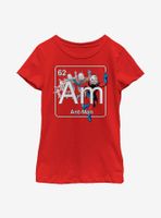 Marvel Ant-Man Periodic Antman Youth Girls T-Shirt